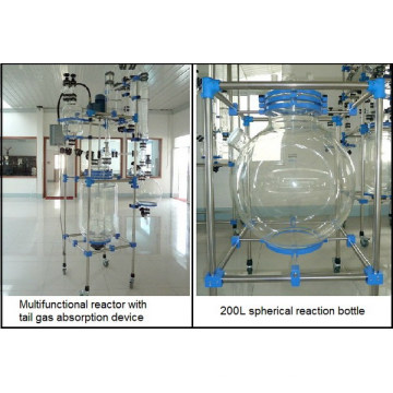 El nuevo reactor de vidrio toption profesional innovador más barato